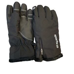 Sports Black Winter Gloves Women's size Large